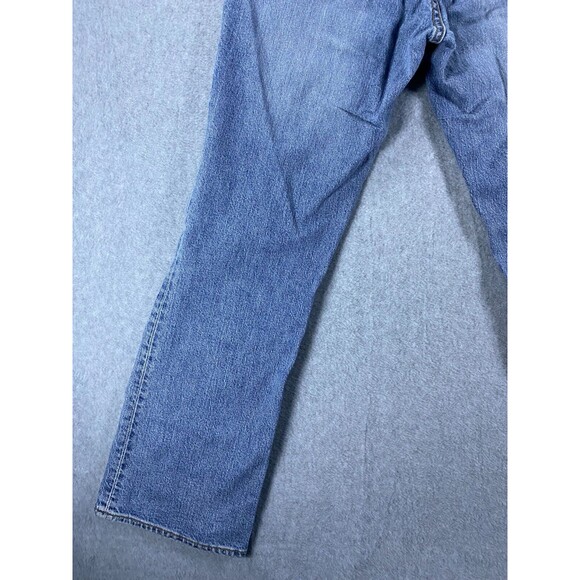 Gap Bootcut Jeans Women's 27 Blue Denim Stretch Flat Front 5-Pockets Y2K Casual - Picture 9 of 16